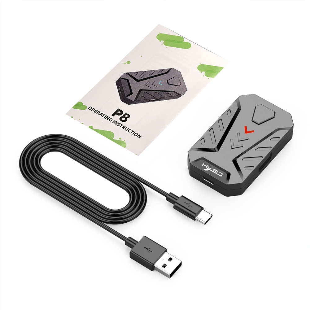 Bộ chuyển đổi chuột bàn phím chơi game có dây USB Type-C cho Android pubg Bộ điều khiển GAMEPAD di động Bộ điều khiển chuột trò chơi adapterhot