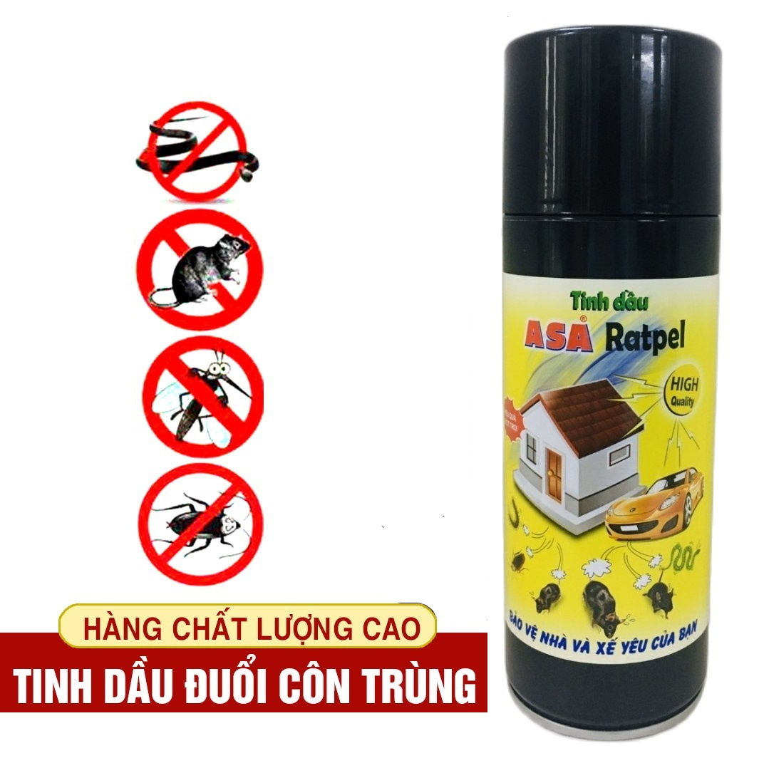 Tinh dầu đuổi chuột dùng trong ô tô Asa Ratpel 400ml