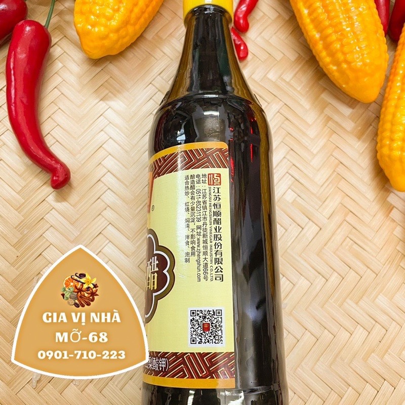 GIẤM ĐEN (GIẤM TRẦN)500ML