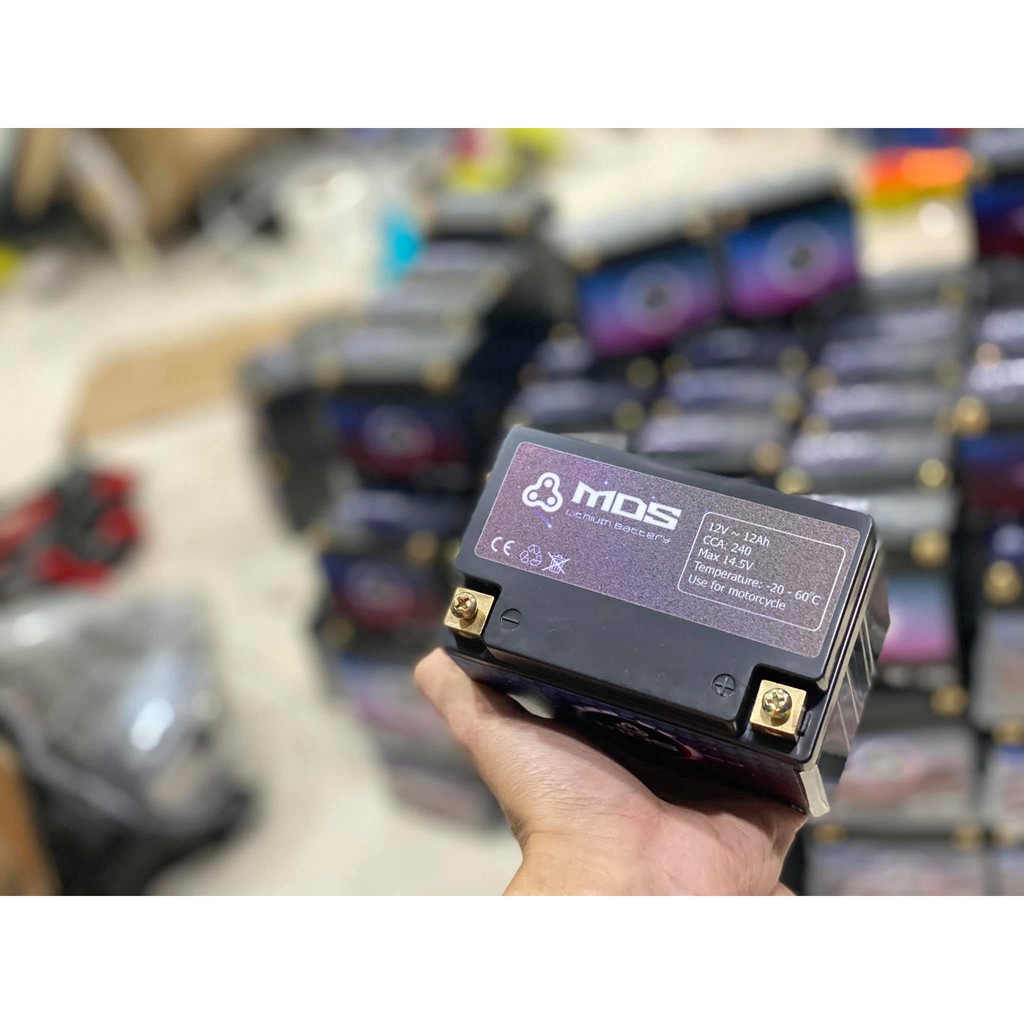 [HCM]Chuẩn Bình Ắc Quy Lithium MDS 2023