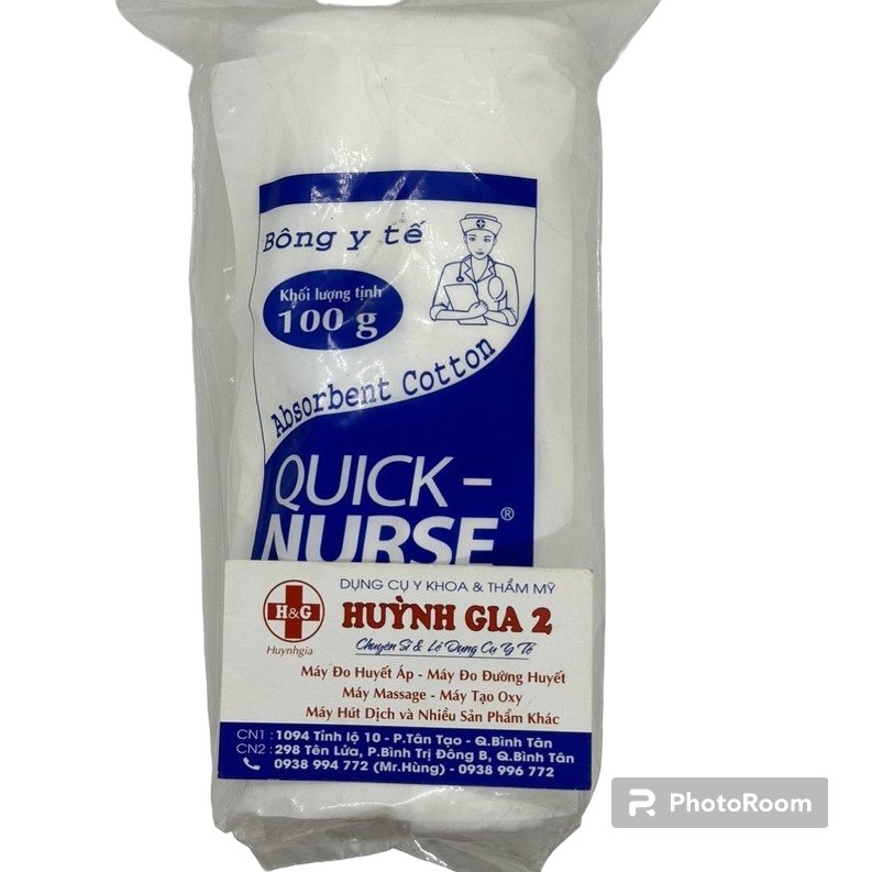 Bông y tế Quick Nurse (50g)
