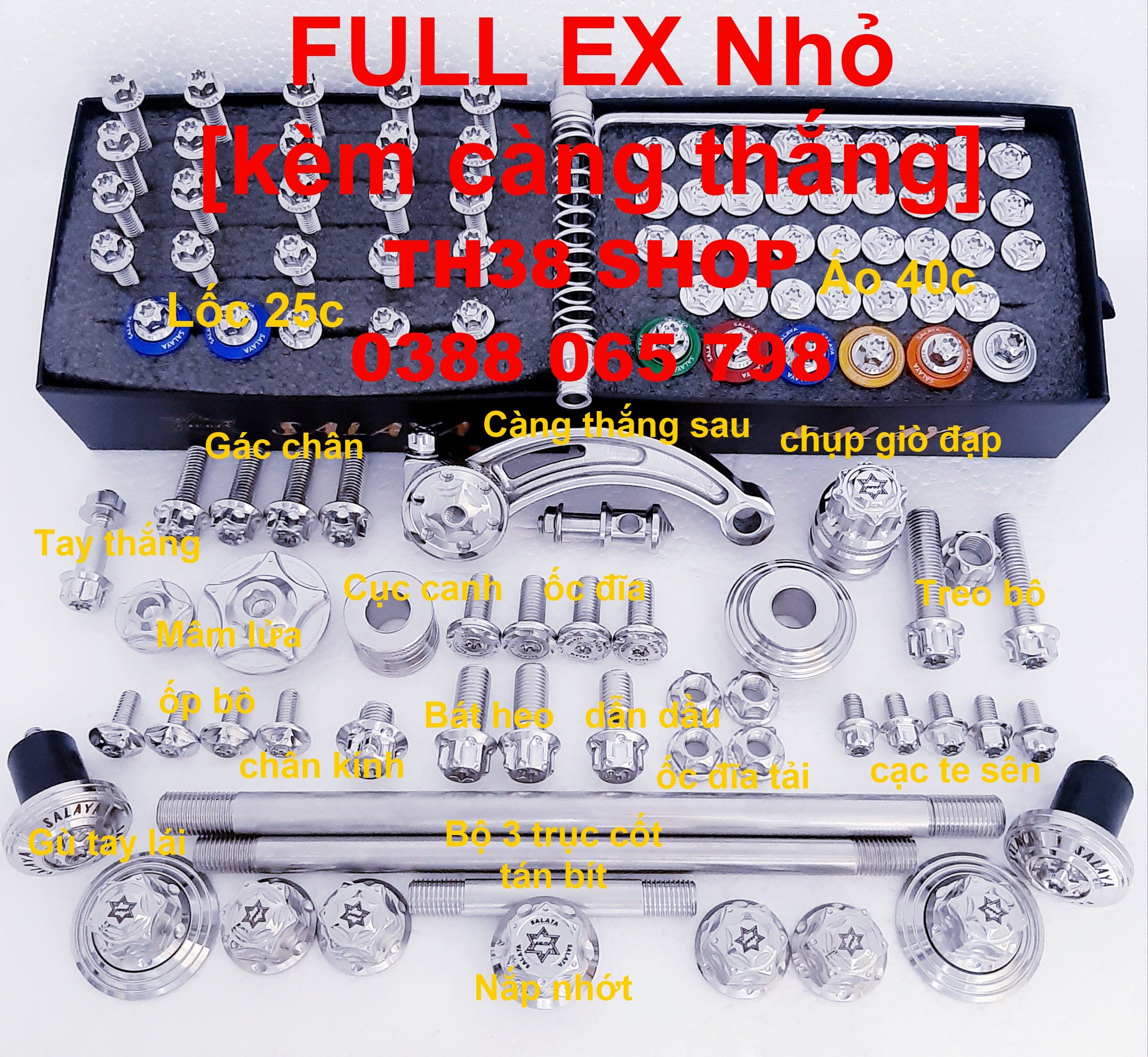full ốc salaya ex nhỏ ex 2010 [hai lựa chọn bên dưới]_giá liên hệ