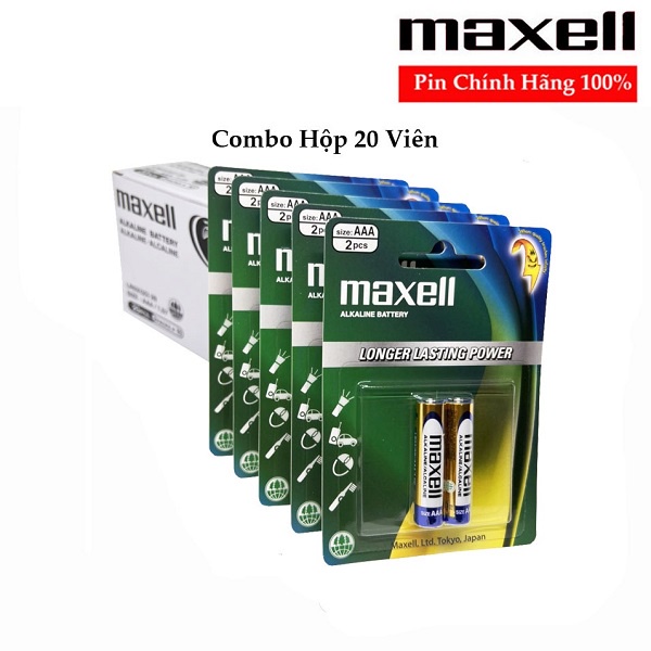 Pin AA  Maxell alkaline vỉ 2 viên