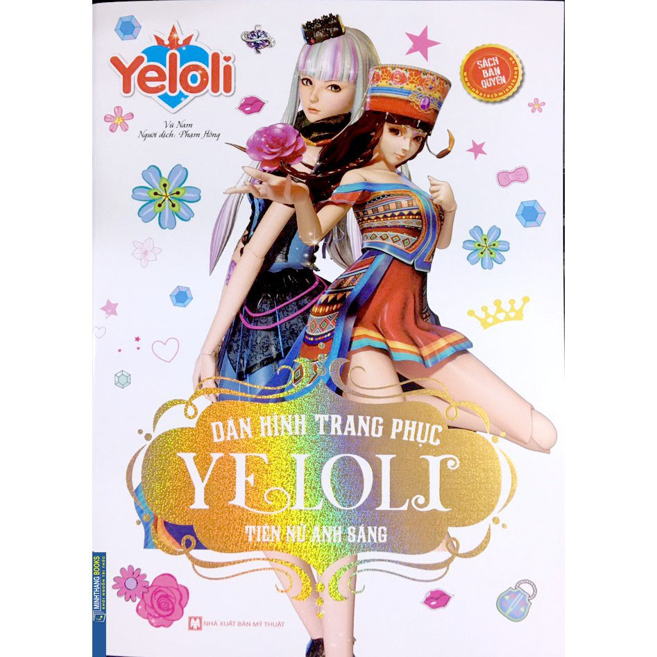 Dán hình trang phục YELOLI - Tiên nữ phi linh (Sách bản quyền)