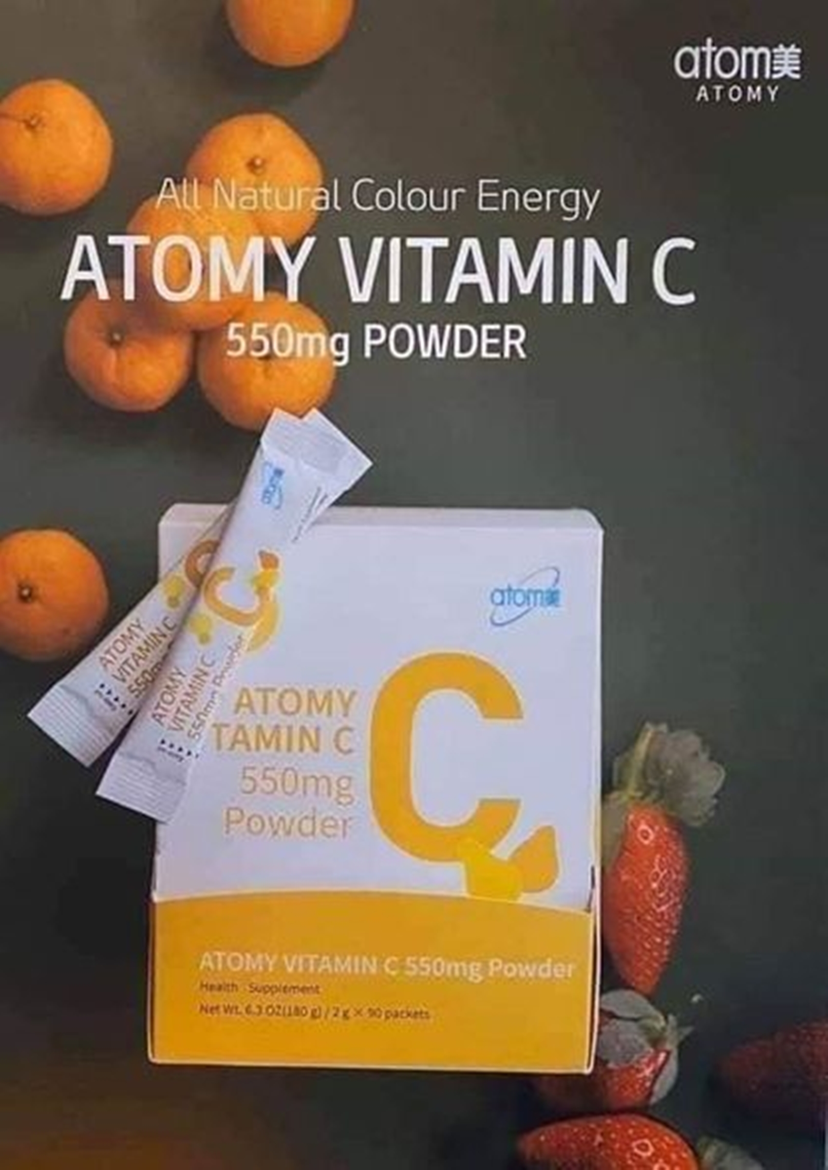 Vitamin C trái cây tự nhiên - Atomy Vital Color Vitamin C 500mg