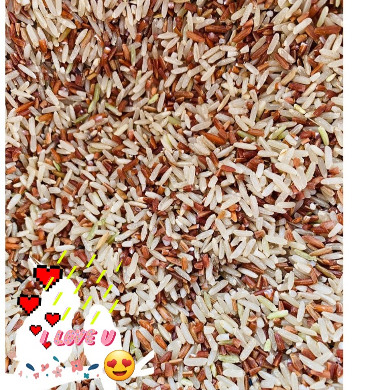 Thức ăn cho gà, Gạo lứt/lức cho gà, chim - gói 1Kg