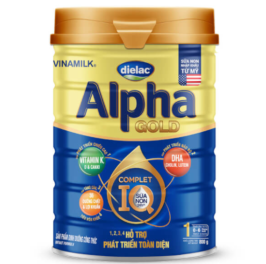 Sữa Bột Dielac Alpha Gold