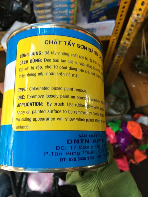 Tẩy Sơn Lon 1L