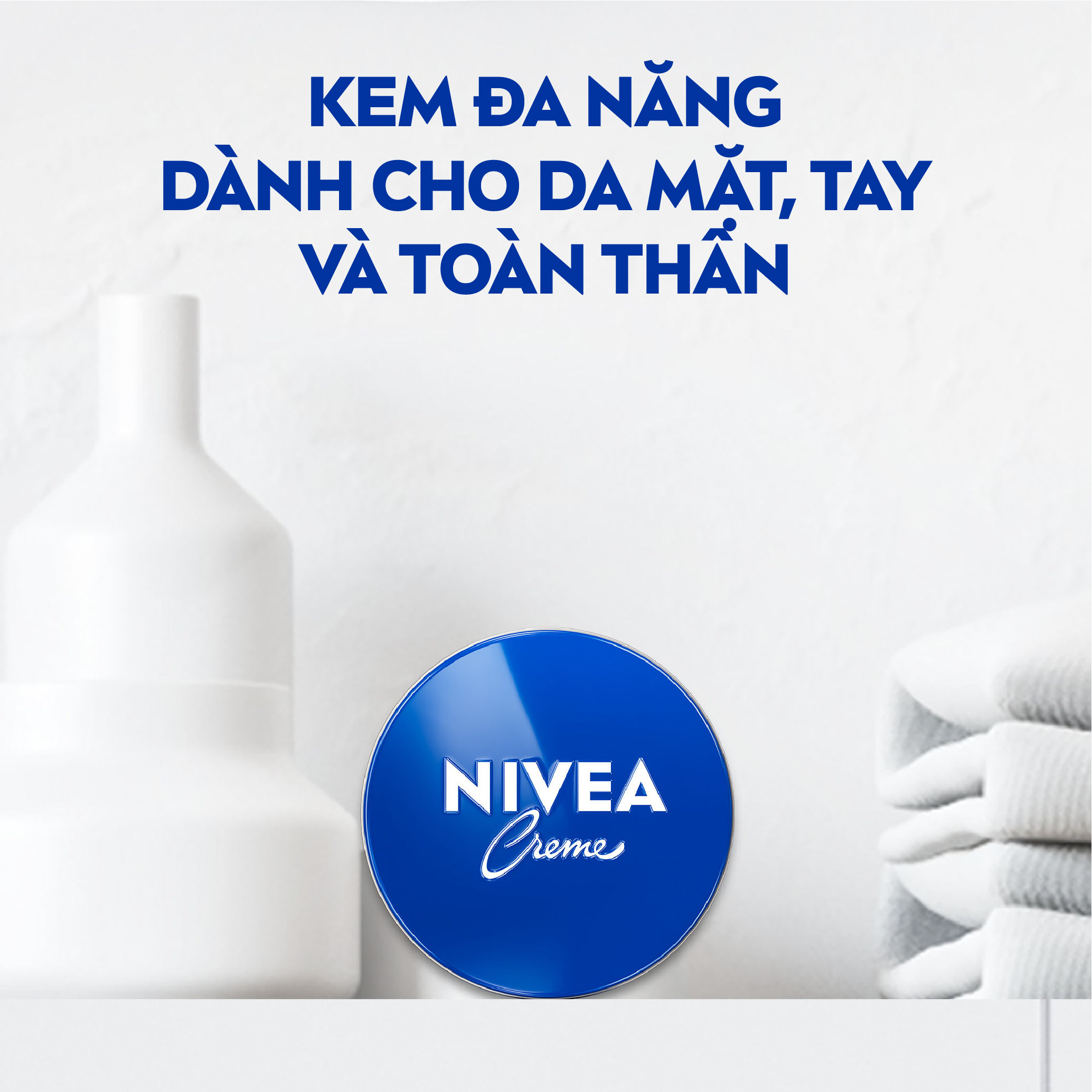 Kem Dưỡng Ẩm Da NIVEA Creme (30 ml / 60 ml) - 80101/80102