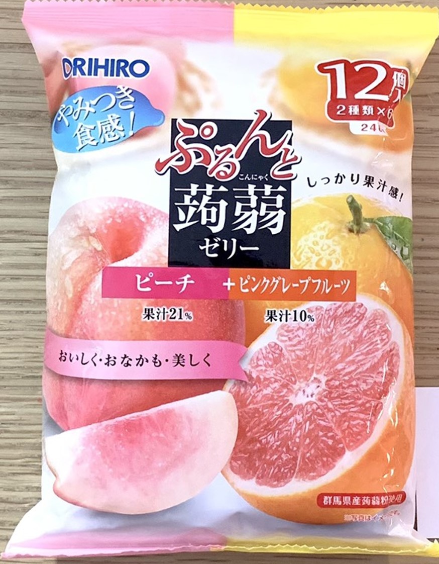Thạch trái cây Orihiro Nhật Bản (240g)
