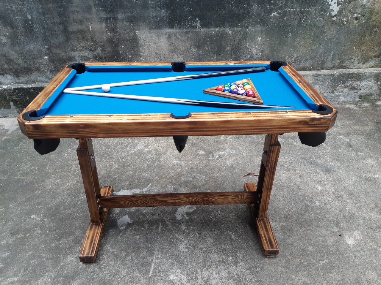 (BẢN NÂNG CẤP) Bàn Bi a trẻ em có chân 110cm*60cm, bi 32mm