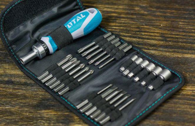 Bộ mũi vít 26 chi tiết Total TACSD30266