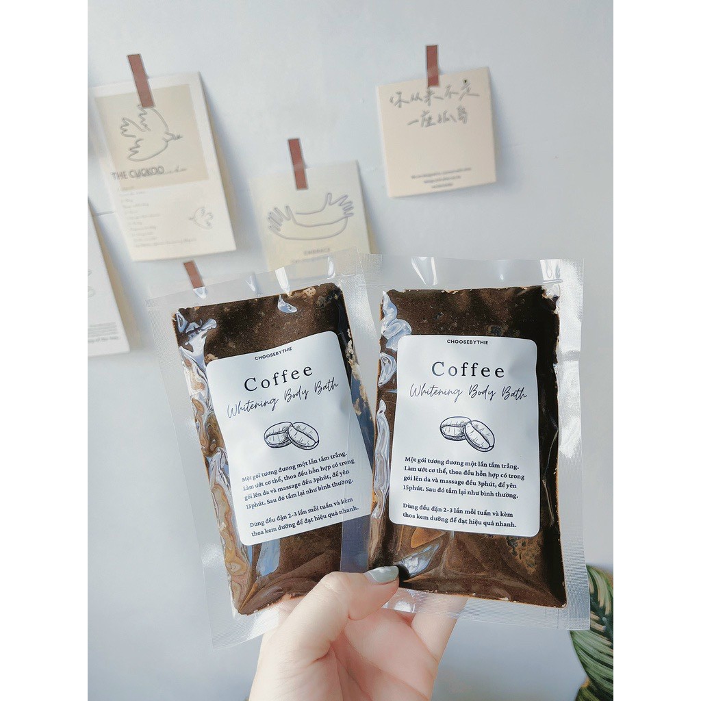 Ủ trắng Coffee thiên nhiên 100%
