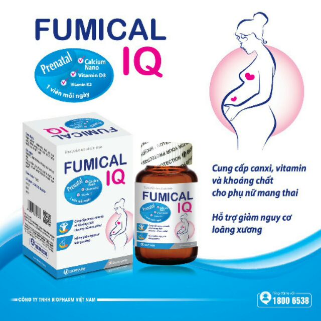 [HCM]Bổ Xung Calci Fumical Iq
