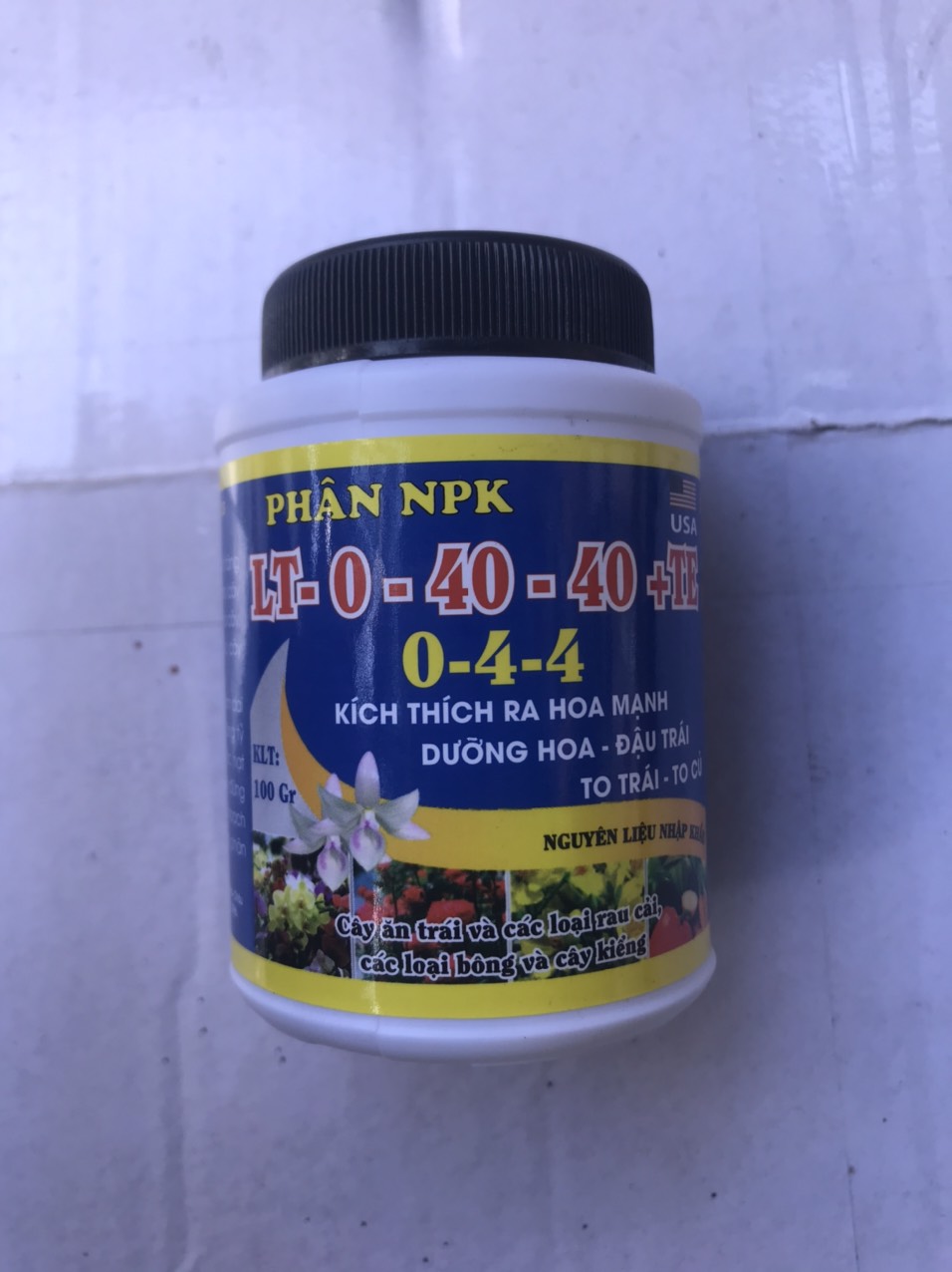 Kích thích ra hoa 0-40-40 100Ggam