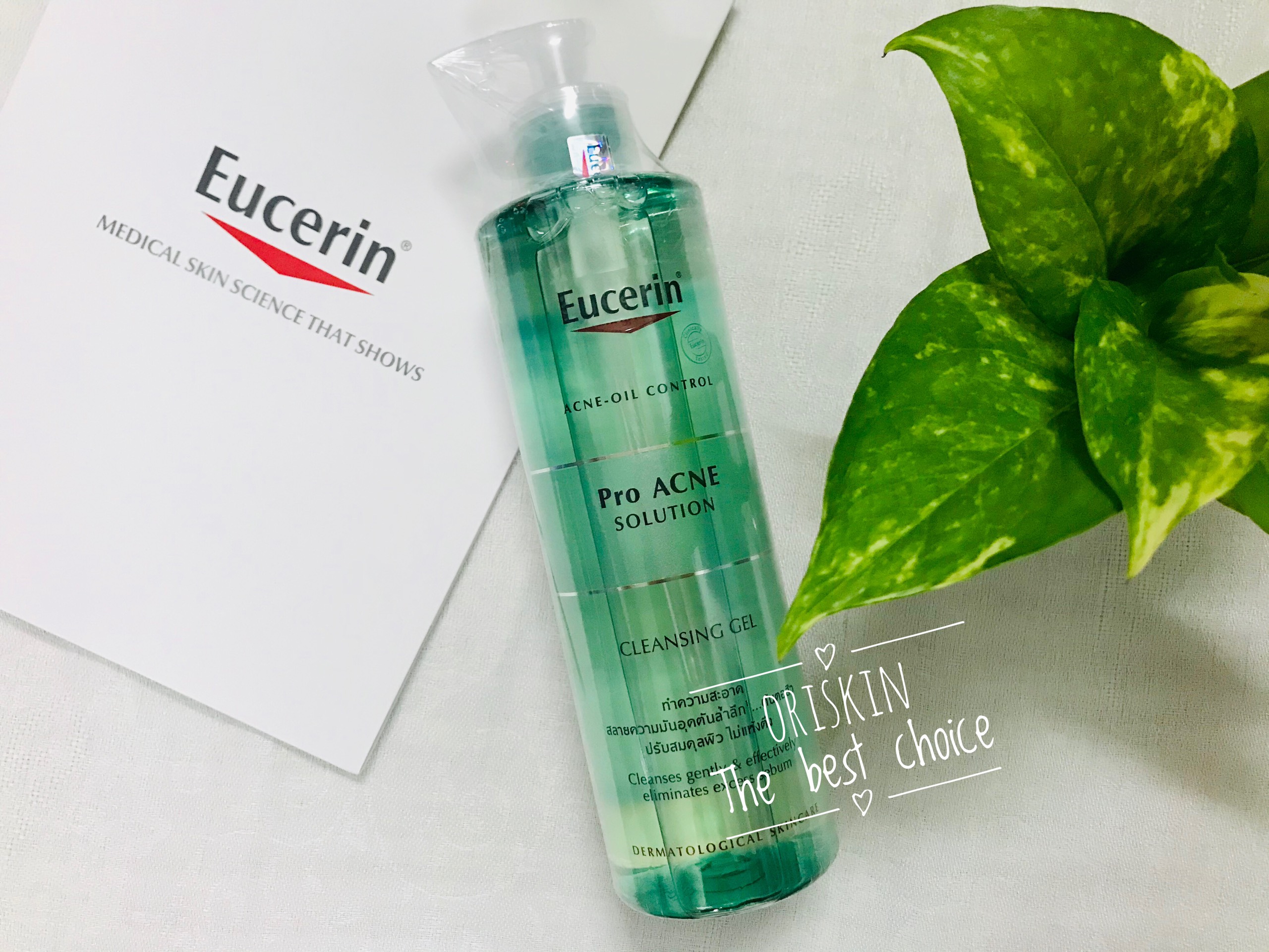 EUCERIN GEL RỬA MẶT DÀNH CHO DA NHỜN MỤN EUCERIN PRO ACNE CLEASING