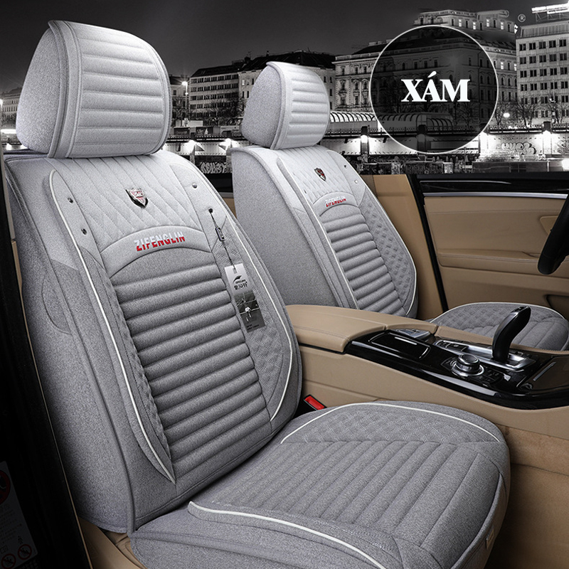- bộ áo ghế kingcar46 cho xe ô tô 5 chỗ tặng kèm bộ gối + bọc vô lăng
