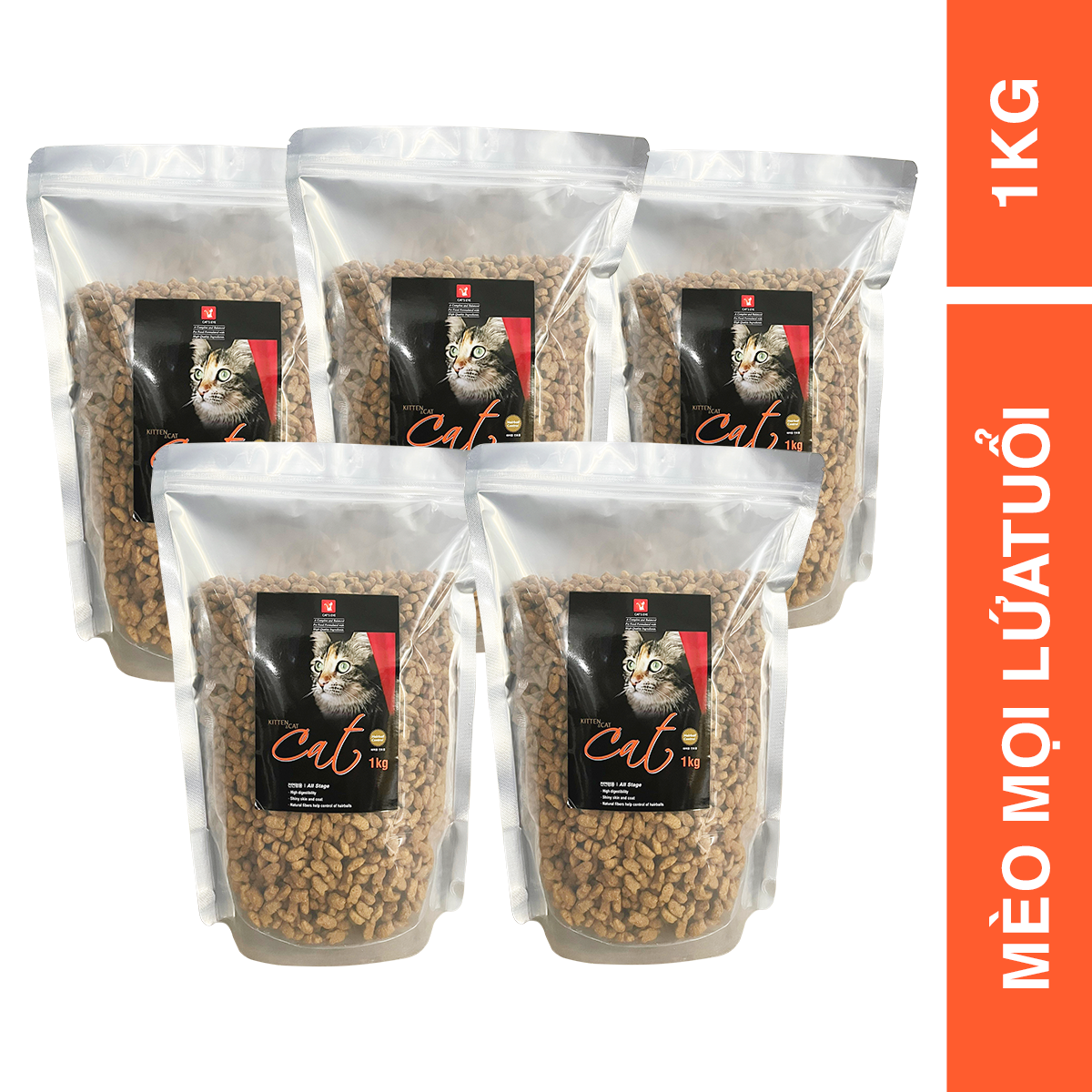 [HỎA TỐC / DATE MỚI ] [1.5KG/COMBO] Cat's Eye - Thức ăn hạt cho mèo mọi lứa tuổi