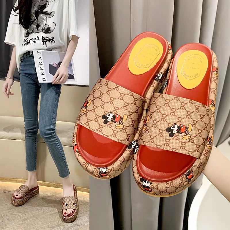 dép bánh mỳ mickey hàng quãng châu