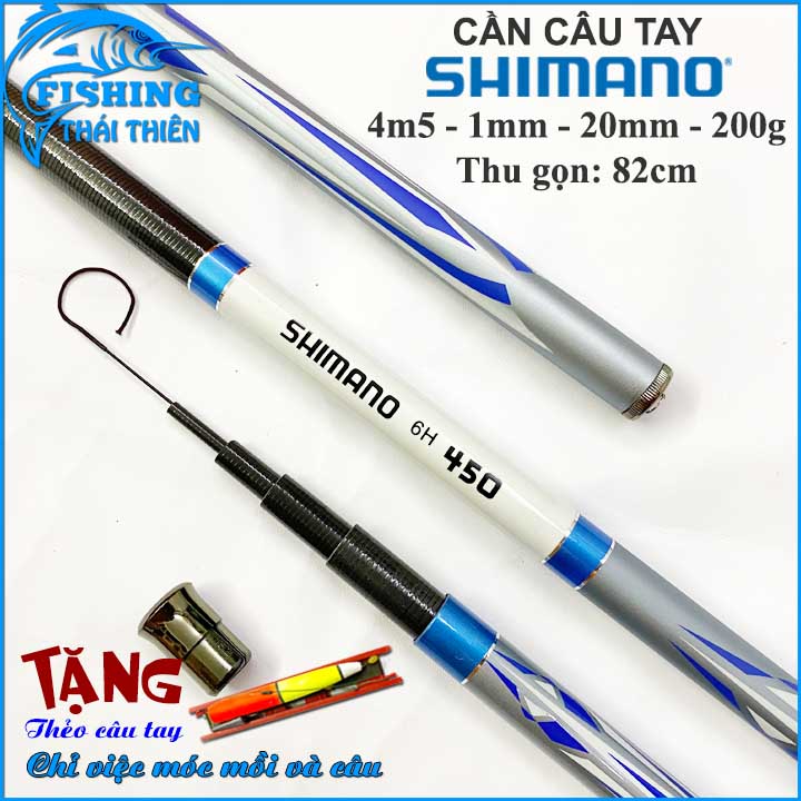 Cần câu tay Shimano 6h