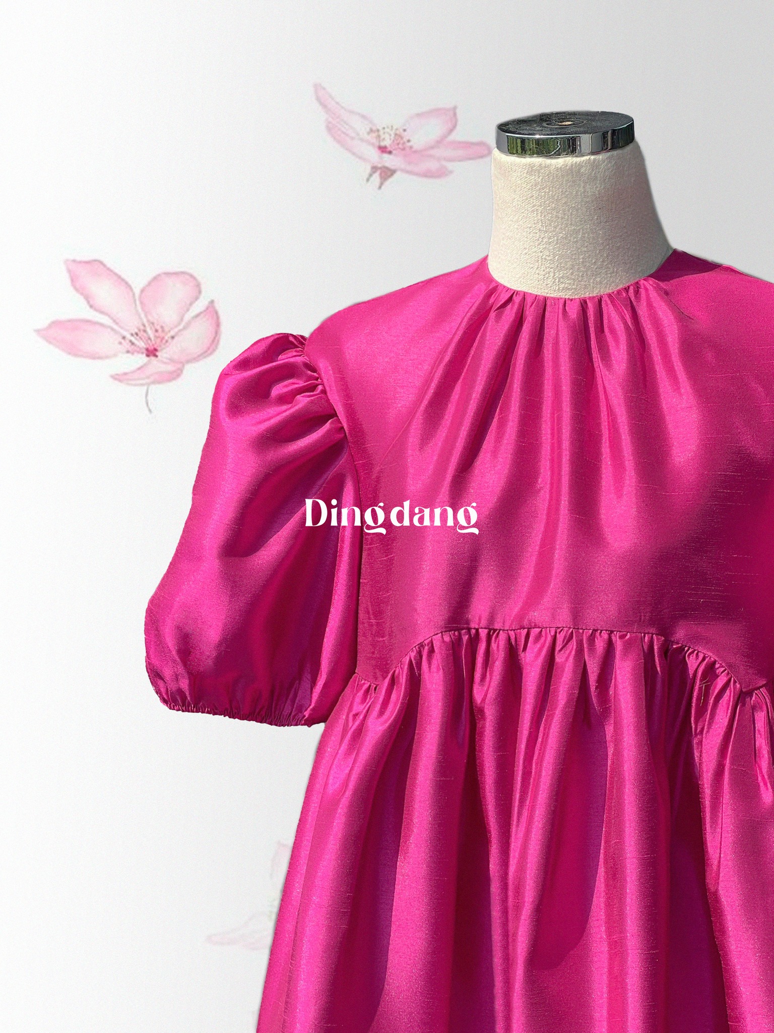 Đầm phom baby doll Thanh Di - Đing Đang