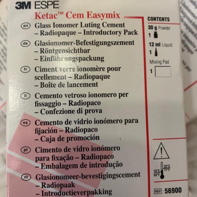 Xi măng gắn Ketac Cem Easymix 3M