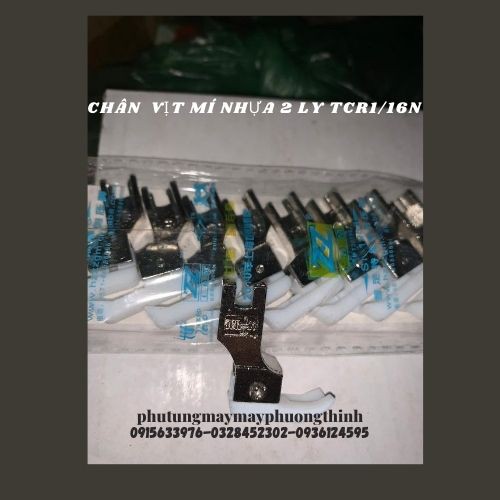 Chân vịt mí nhựa 2 ly tcr1/16n