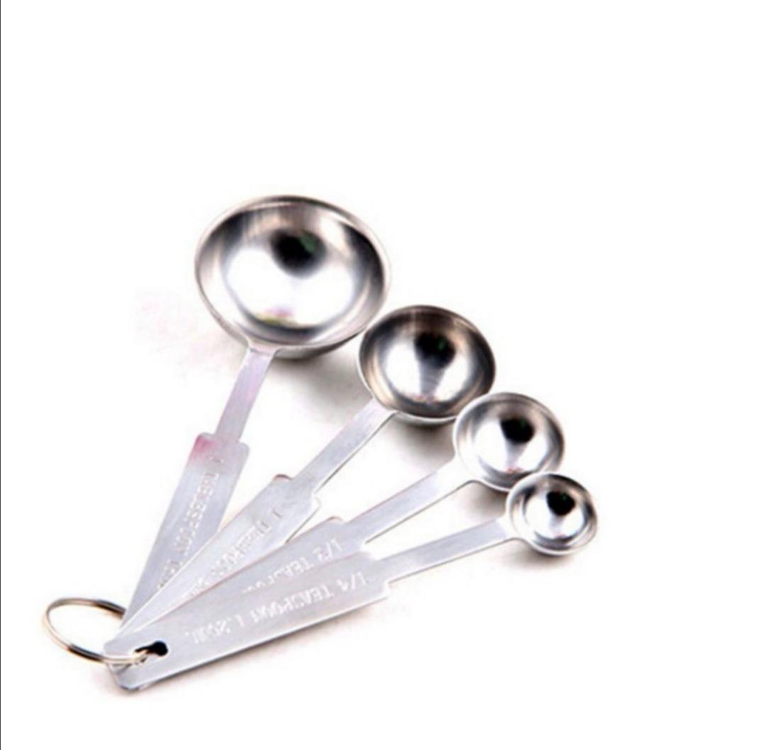Muỗng đo lường gia vị inox bộ 4 cái