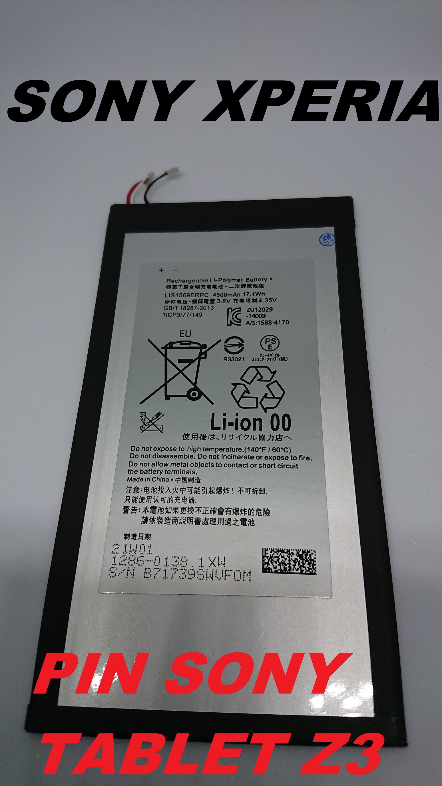 [HCM]PIN SONY XPERIA TABLET Z3 COMPACT
