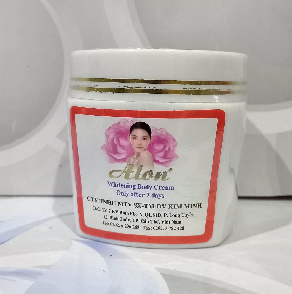 Kem Alon dưỡng trắng da toàn thân 60g