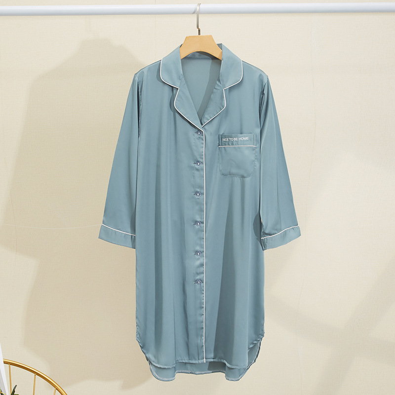 Đầm ngủ lụa Satin Ivysweethome ✽ IVY126