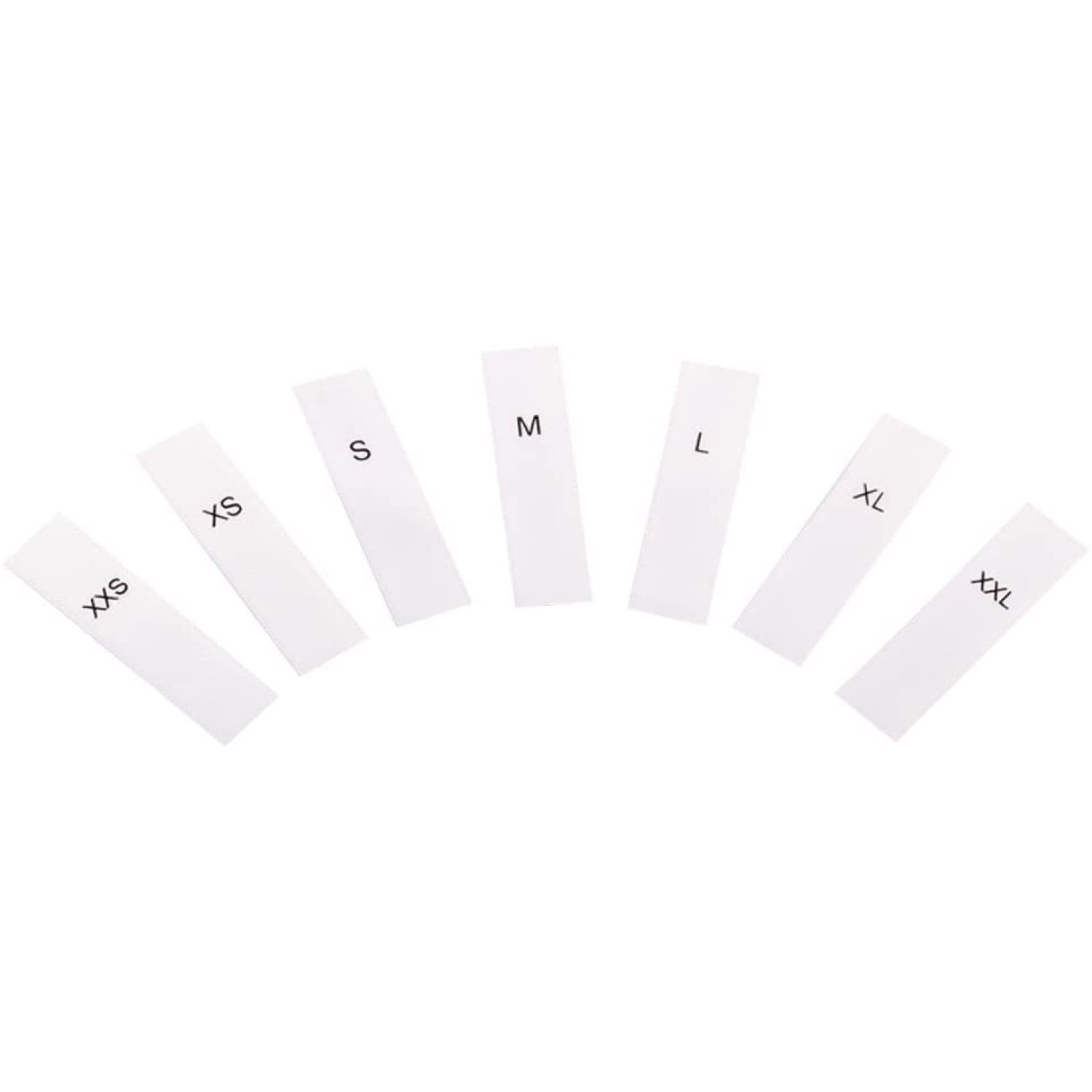 Satin size label_Nhãn in mác quần áo_25pcs