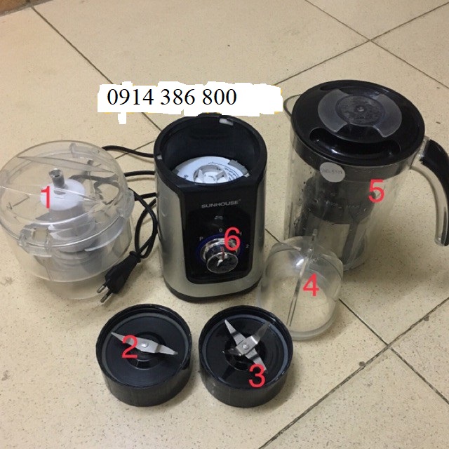 Phụ kiện máy xay sinh tố Sunhouse 5322,5329