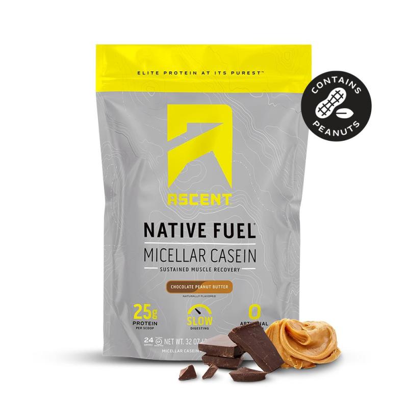 Ascent Native Micellar Casein Protein 1.82kg chứng nhận Informed Sport Certified - Chocolate nhập khẩu