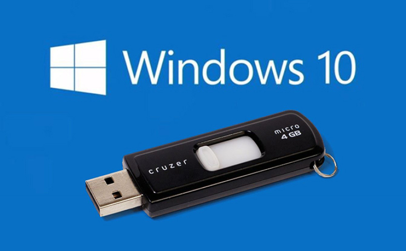 Bộ cài đặt Windows 10 USB (mẫu ngẫu nhiên)