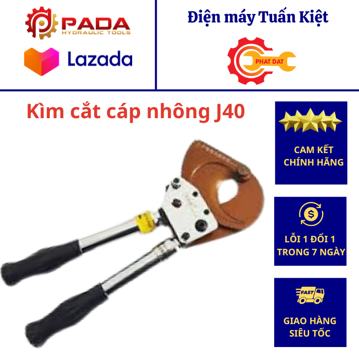 Kìm cắt cáp nhông J40