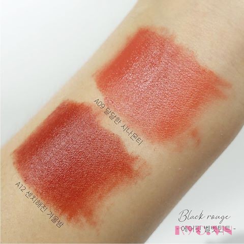 [HCM]Son Black Rouge A12 Đỏ Nâu Gạch ( CHÍNH HÃNG )