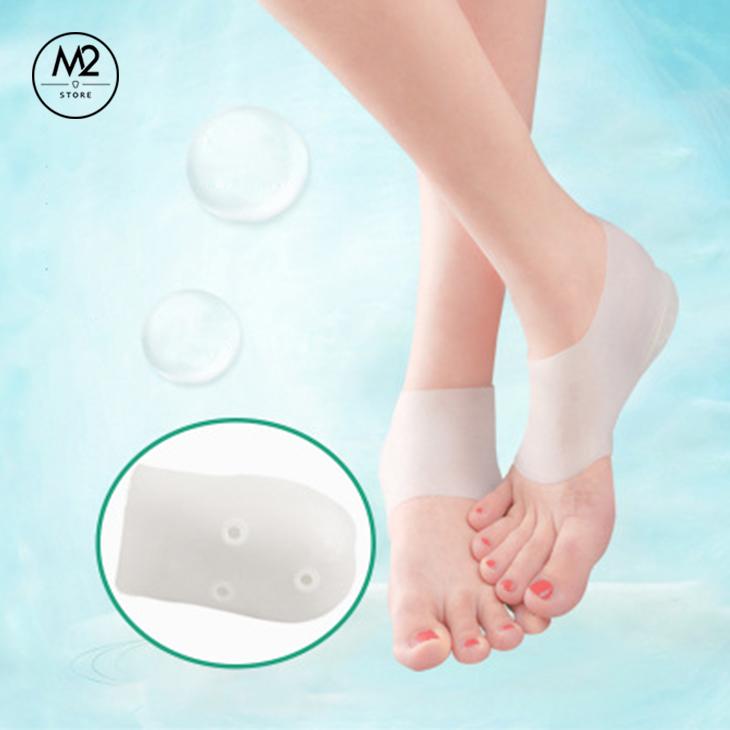 Đôi tất độn silicon tăng chiều cao đến 3cm với chất liệu silicon đàn hồi, co giãn cực tốt, sử dụng cho cả nam và nữ, phù hợp với mọi loại giày: giày thể thao, giày lười, sneakers cổ cao, ankle boots, boots cao đến gối…