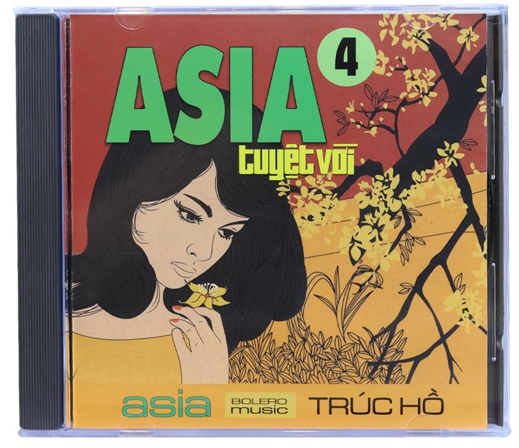 Đĩa cd bolero asia tuyệt vời 4 - cd nhạc vàng chất lượng cao