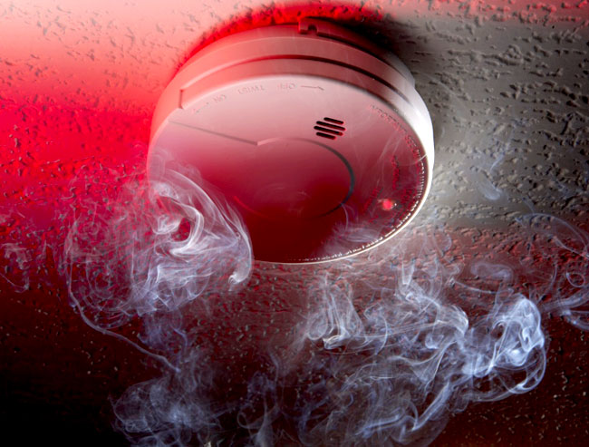 Máy Báo Cháy Cảm Biến Khói Smoke Alarm
