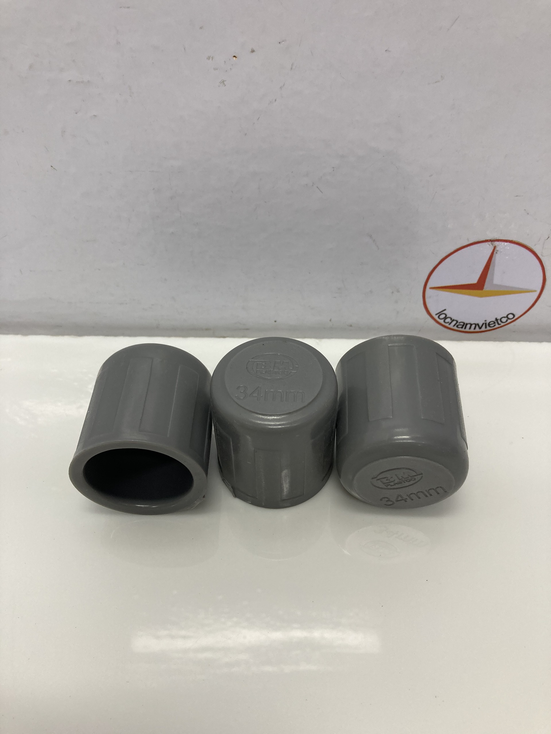 Nắp bịt 34 nhựa PVC Bình Minh ( 10 cái )
