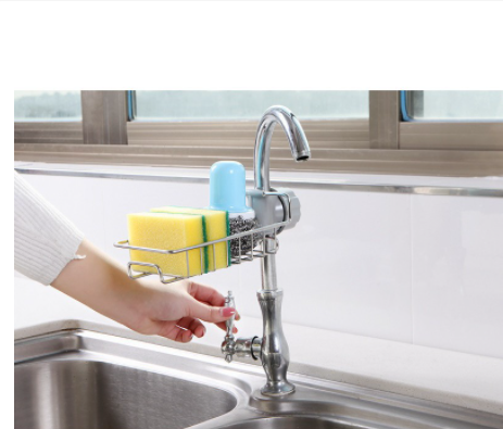 Giá sắt cài vòi rửa bát
