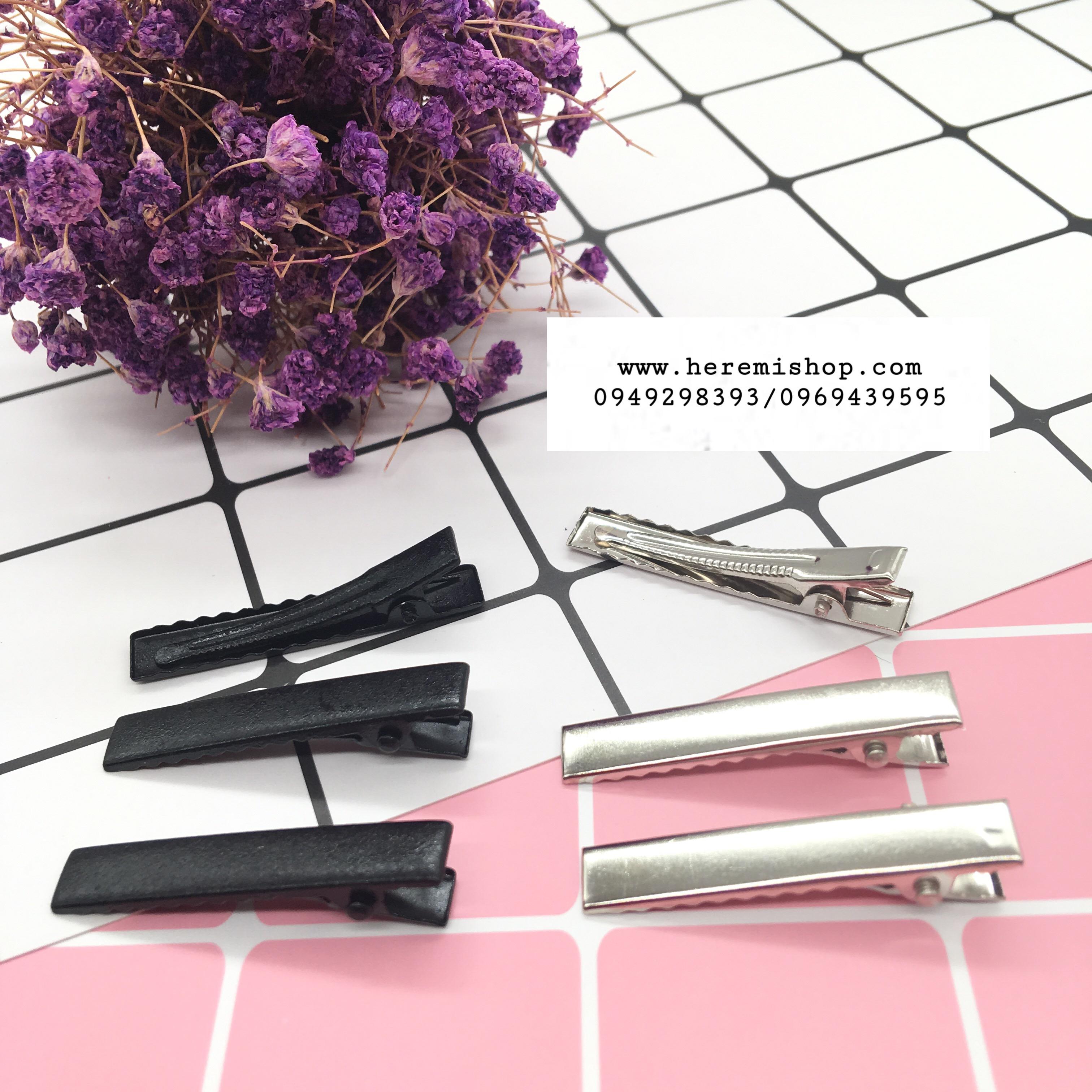 Kẹp mỏ vịt 4cm combo 10 chiếc