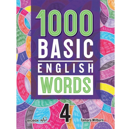 1000 Basic English Words - 4 quyển + File Nghe | Nhập Khẩu