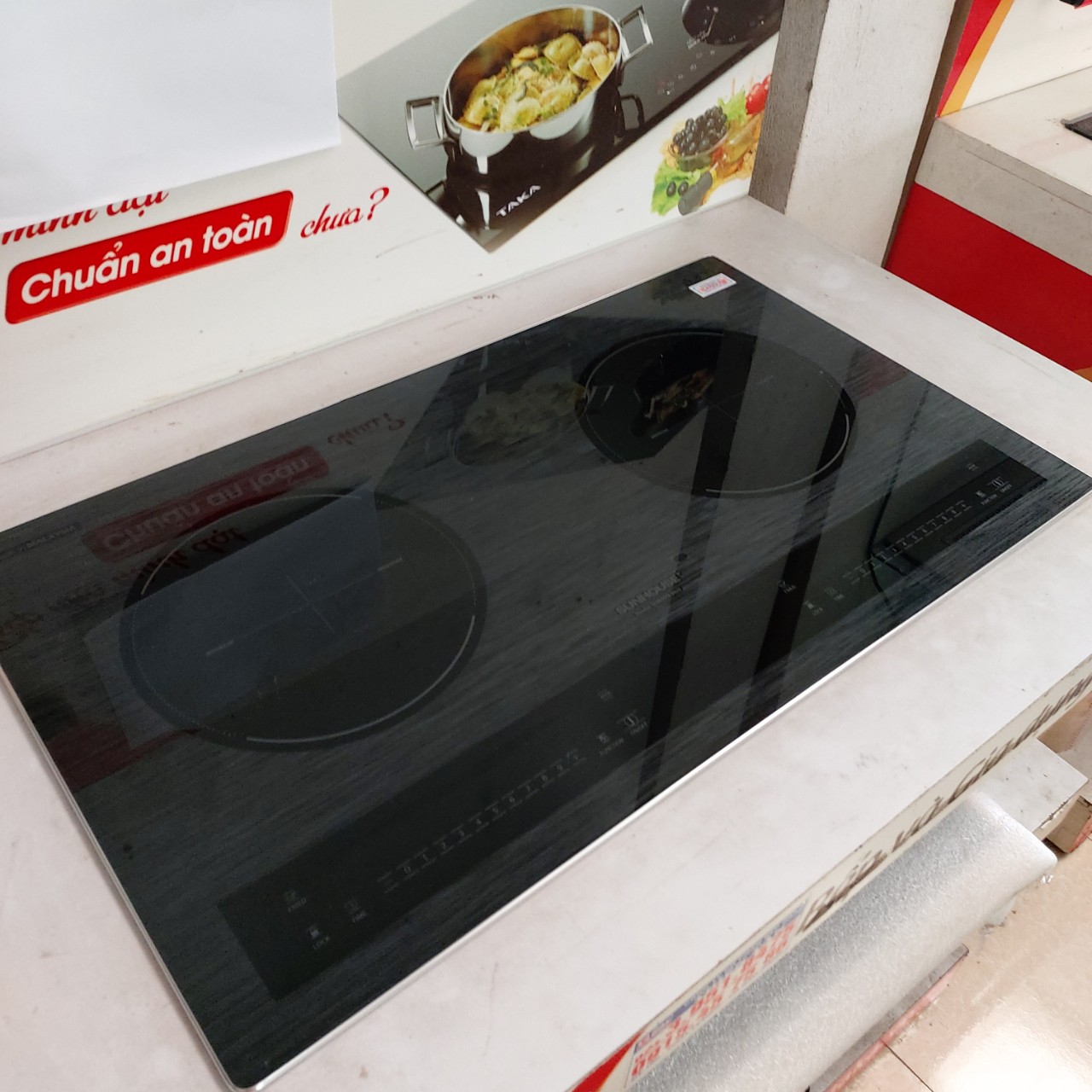 Bếp Từ Đôi Nhập Khẩu MALAYSIA SUNHOUSE SHB999PLUS