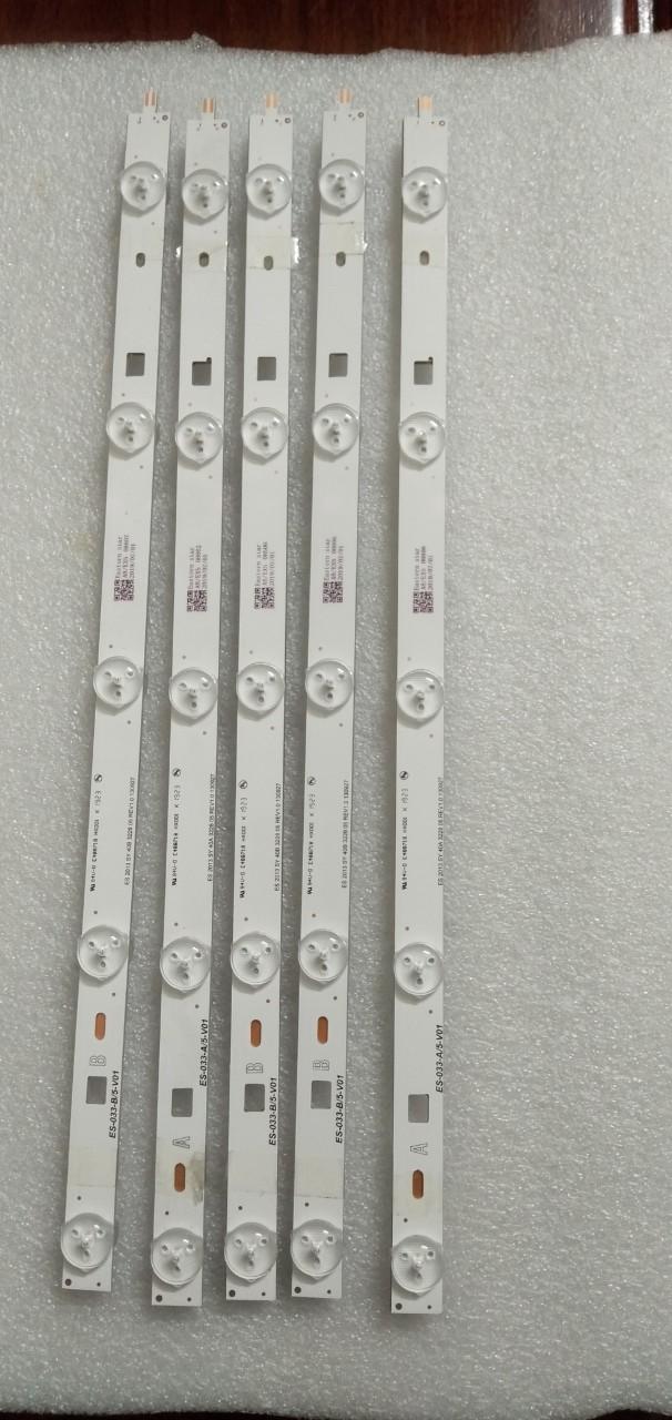 Thanh led tivi sony 40in mắt bé 2 thanh 10 bóng