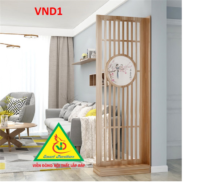 Vách ngăn tủ kệ VND1- Nội thất lắp ráp