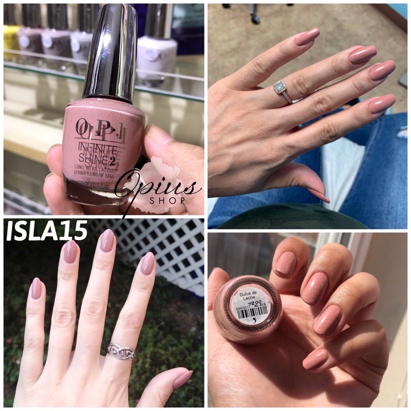 Sơn Gel Lạnh opi Sơn Nắp Bạc Siêu Bóng (ISLA15)