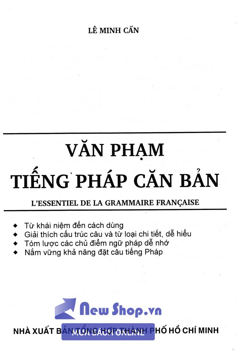 Sách - Văn phạm tiếng Pháp căn bản