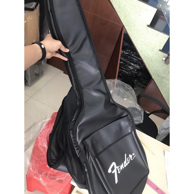 [HCM]Bao đàn  guitar điện 3 lớp Fender màu đen
